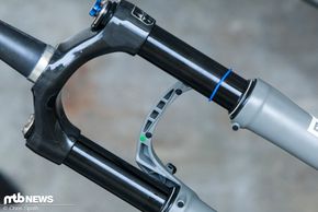 Luftdruck, Low-Speed-Zugstufe, Low-Speed-Druckstufe und Volumenspacer können bei der Axon Werx34 individuell verstellt werden.