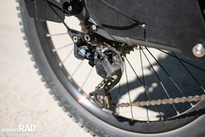 10-fach-Schaltung von Shimano: Unauffällig zuverlässig – auch unter Last.