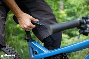 Auffahrt – Sattel nach vorne geneigt – Entspannt in Rampen