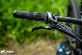 Normalerweise wird das Nukeproof Mega 275c RS mit dem regulären SRAM X01-Shifter ausgeliefert