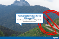 Wege-Sperre im Landkreis Miesbach: Kommt das schmale-Pfade‑Verbot?