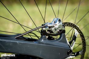 Die TRP G-Spec DH-Bremse machte während unseres Tests keinerlei Probleme