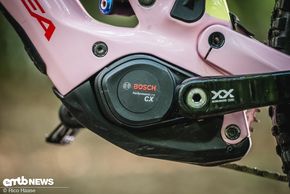 Angetrieben wird das Bike vom neuesten Bosch CX-Motor.