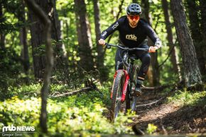 Mit dem Stumpjumper Evo ist das 10°-Setting meiner Meinung nach ausreichend