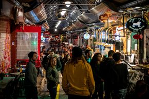 Yehuda Nightmarket - wenn du in Jerusalem bist: unbedingt hingehen!