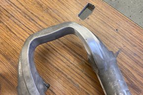 Scott Sports Hyper Spark Dangerholm Fork Cable Guide Removal07
