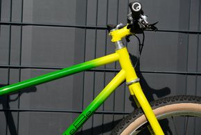 Als Gabel kommt eine starre Reynolds 853 zum Einsatz