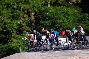 Sogar ein Startgate gibt es in Plessa. Auf der Strecke werden auch BMX-Bundesliga-Rennen ausgetragen.