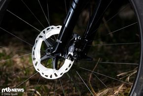 Shimanos XT-Stopper sorgen für zuverlässige Bremsmanöver
