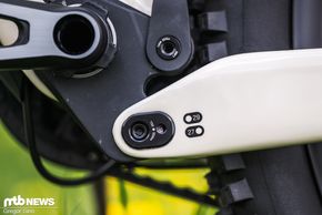Per Flipchip in der Kettenstrebe kann zwischen 29"- und 27,5"-Hinterrädern geswitcht werden