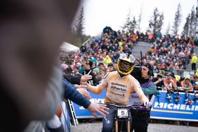 Mit Platz 9 hat Andi sein selbst gestecktes Ziel, in die Top10 zu fahren, erreicht.