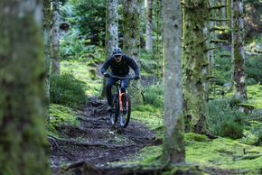 Man spürt direkt, dass man auf einem anderen, „größeren“ Bike sitzt