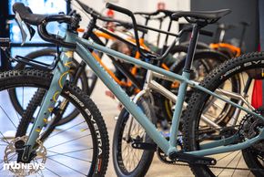 Auch Mason hatte noch ein weiteres MTB mit dabei.