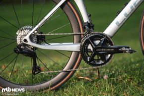 Der Shimano Dura Ace Di2 12-fach Antrieb ist erstklassig