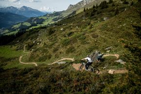 Photokleinformat 3 2-Parpan one Way - Bike Kingdom 2022