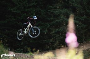 Auf den schnellen Jump-Trails in Chatel macht das Gambler richtig Laune