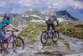 Die hochalpinen Passagen bieten wieder völlig anderes Gelände