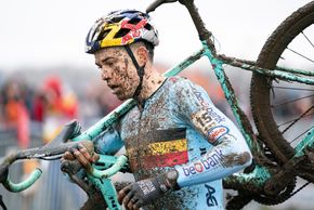 Wout van Aert fuhr auf den 4. Platz, was angesichts seines späten Saison-Einstiegs eine beachtliche Leistung ist