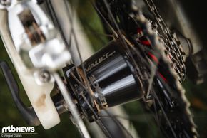 Erstaunlicherweise verbaut Scott am Ransom 900 RC RaceFace Turbine R-Laufräder.