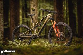 Der Carbonrahmen des Conway Ryvon ist modern und dynamisch gestaltet.
