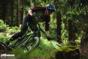Die POC VPD Backpack Vest macht auf dem Trail eine gute Figur.
