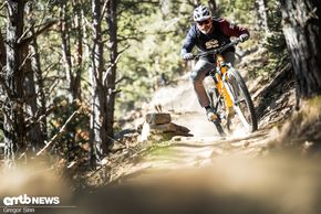 Im Downhill punktet das Canyon Spectral:ONfly CLLCTV ...