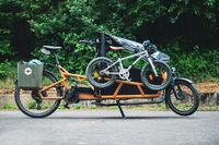 MORE Cargobike Kinderrad-Halterung im Test: Kinderfahrrad am Lastenrad transportieren