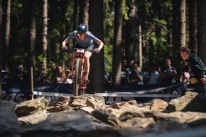 Ab durch den Rockgarden, Theresias Lieblingsstelle in Nove Mesto