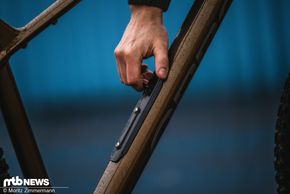 Kofferräume sind bei Hardtails noch nicht weit verbreitet und auch bei Aluminium-Rahmen noch ziemlich unüblich