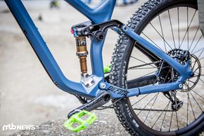 Das NS Bikes Define verfügt über einen klassischen Viergelenk-Hinterbau