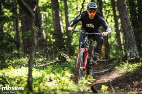 Mit dem Stumpjumper Evo ist das 10°-Setting meiner Meinung nach ausreichend