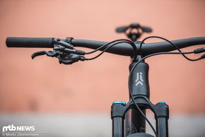 Gebremst wird am günstigsten Modell der Evolve FS-Serie mit XT-Stoppern